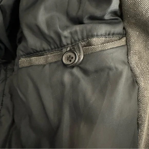 Hein Gerick Motorcycle Jacket 100% Cotton with Genuine Leather Trim Shell - Picture 14 of 14